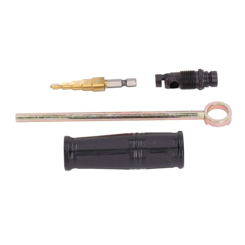 Pro Grade Double Head Electric Nibbler Attachment With 360 Degree Rotating Cutter and step drill kit for metal cutting