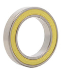 2-Pack Hybrid Ceramic Bearings 6803-2RS 17x26x5mm ABEC-3 Si3N4 Deep Groove Ball Bearings with yellow seals