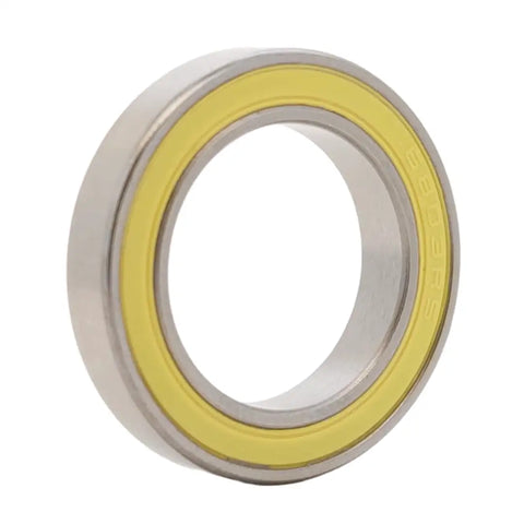 2-Pack Hybrid Ceramic Bearings 6803-2RS 17x26x5mm ABEC-3 Si3N4 Deep Groove Ball Bearings with yellow seals