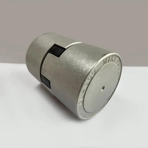 Heavy Duty Jaw Coupling Built Tough For High Flexibility And Slick Shaft Alignment Delivering Reliable Torque Transfer In Rugged Industrial Drives And Precision Machinery Systems, silver, compact design.