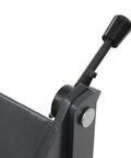 Close-up of a handle on the 24 Inch Pan And Box Brake For 20 Gauge Low Carbon Steel With Precision Bend Metal Hand Bender
