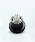 Top Tier Heavy Duty Spring Index Plunger M10x1-7mm Plated Steel Locking Bolt With Zero Fumble Grip For Straight Shootin Precision And Quick Workshop Setup in black and silver finish.