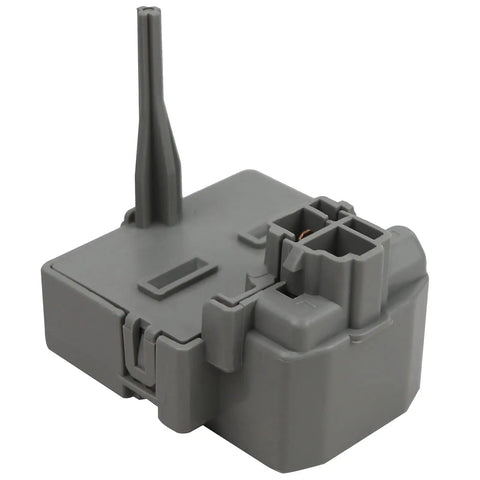 Fridge Start Relay And Capacitor Kit W10662129 for Whirlpool Kenmore Maytag Electrolux gray component close-up