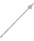 Heavy Duty 500mm Rolled Ballscrew With Precision Ballnut Assembly offering smooth operation for CNC machines.