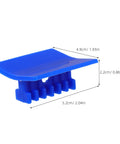 Plastic tab from Four Piece Auto Body Dent Puller Kit With Manual Expansion And Portable Plastic Tabs For Auto Dent Removal