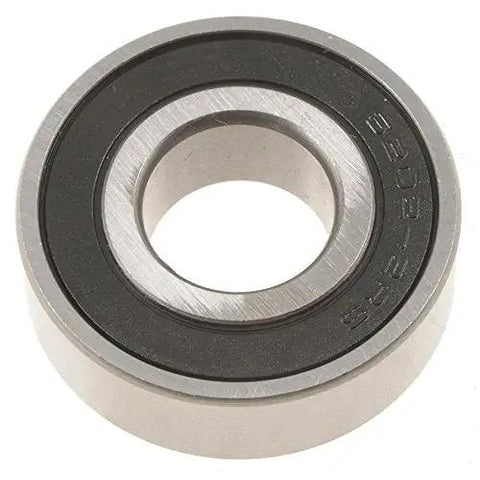 Rock Solid Clutch Pilot Bearing Replacement Fits Domestic And Import Vehicles Shop Grade silver alloy bearing with black seal.