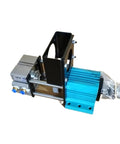Built Tough Rock Solid Cnc Spindle Assembly With Motor Bracket Makes Bt30 Auto Tool Change Milling Rig Run Sweet High Precision Power Free Clamping Game Changer, side view