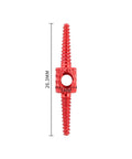 Internal Cable Routing Tool Set 5 Piece For Bicycle Frame, red aluminum connector with 26.3mm size, for easy cable replacement.