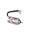 Top Tier Motor Mounted Linear Actuator ALR190 Model 12 Or 24 Volt DC electric motor with aluminum casing for DIY builds.