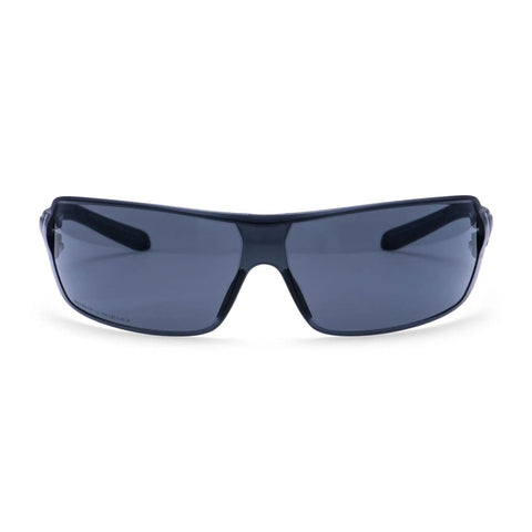 Ultra Lightweight Wraparound Safety Glasses Built Tough For The Daily Grind featherweight eyewear with gray lenses.