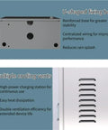 U-shaped fixing bolt detail on Rock Solid Steel EV Charger Pedestal Box With Keyed Lock And Weatherproof Lid For Outside Installations