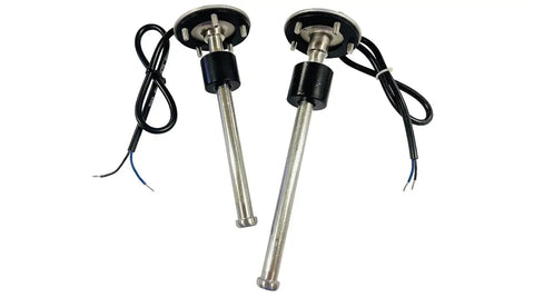 Heavy Duty Diesel Fuel Water Level Sensor Reed Switch Design 240 To 30 Ohm Standard American Output Precision Tank Monitor with 18 Inch Probe.