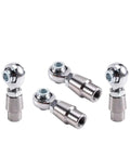 4Pcs Hardened Steel Spherical Rod End Bearings With Dual Left Right Threads And Adjustable Jam Nuts For Slick Pivot Motion And Garage Builds Dead Set To Handle Tough Jobs Without Breaking A Sweat On 5Mm And 8Mm Shafts featuring dual thread design.