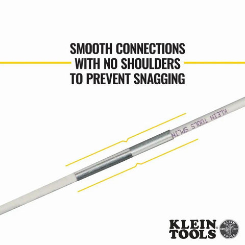 Mid Flex Glow Rod Set With Splinter Guard Coating, showing smooth connections without shoulders for easy wiring, Made in USA