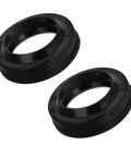 Tire Changer Cylinder Seal Kit 2 Pack With Dust Seal Durable Plastic Replacement Parts For Quick Easy Plug And Play Installation And Dust Protection Compatible With Most Tire Changer Machines. 2 black plastic seals
