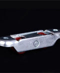 Smooth As Butter Heavy Duty Sliding Door Rollers And Pulley System with dual wheel metal carrier for easy sliding doors.