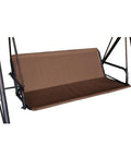 Heavy Duty 600D Patio Swing Seat Cover Replacement For 3 Seater Outdoor Swing Cushions Waterproof UV Fade Resistant Rugged Protection