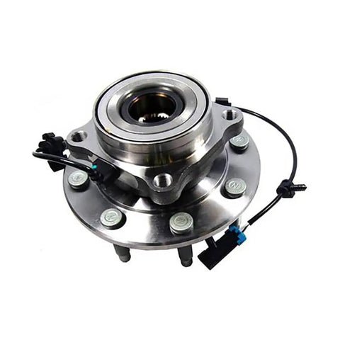 Front Wheel Bearing And Hub Assembly For Chevy Avalanche 2500 Silverado 1500 Heavy Duty Truck preloaded with connector.