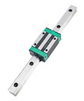 High Precision Linear Guide Rail Kit 500 Millimeter HGR15 And HGR20 Combo Set With Four Smooth Blocks For CNC Machines And DIY Build Projects That Move Like a Dream, HGR20 block on metal rail