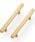 Rock Solid Champagne Gold Square Cabinet Handles 30 Pack Heavy Duty Kitchen Drawer Pulls sleek modern square handles