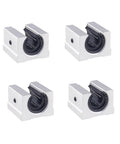 Four Piece Pro Grade Linear Bearing Block Set For SBR Guide Rail 20UU 12UU Compatible CNC And 3D Printer Motion