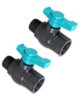 Heavy Duty Sch 40 PVC Ball Valve With Full Bore Design For High Flow Pipeline Systems Featuring Standard NPT Threads and Ergonomic 1/4 Turn Handle.