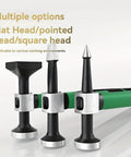 Three Piece Auto Body Hammer Set For Dent Repair And Sheet Metal Shaping Including Flat Face Pointed Pick And Square Face Hammers