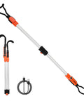 Dope Rechargeable Cordless Underhood Work Light Bar With 2300 Lumens, 25W LED, retractable with hooks shown in folded position