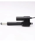 Beast Mode 12V DC Electric Linear Actuator With Slick Telescopic Push Pull Rod For Nursing Bed Lift Massage Console And Hella Durable Heavy Duty Lifter Mechanism That Never Falls Apart, side view showing actuator construction.