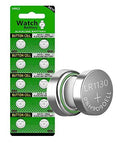 Top Shelf 10 Pack Ag10 Alkaline Button Cell Batteries Delivering Bulletproof 1 5 Volt Energy For Watches Calculators Cameras And Clocks Lr1130 Lr54 Compatible With Built Tough Durability battery packaging with cells
