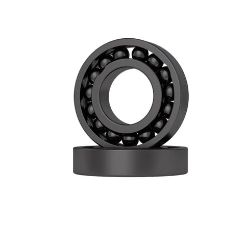 Badass Heavy Duty Deep Groove Ball Bearing With Iron Shields And High Carbon Steel Precision Sealed For Engines Motors And Skates, side view.