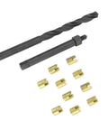 12 Piece M4x0.7 Thread Repair Kit With Self Thread Inserts Drill And Installation Tool For Automotive Appliances Electronics And Construction Machinery Pro Grade components