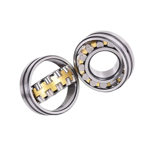 Top Shelf 22207 CC W33 Spherical Roller Bearings 35mm X 72mm X 23mm Self Aligning heavy steel bearing, close-up view.