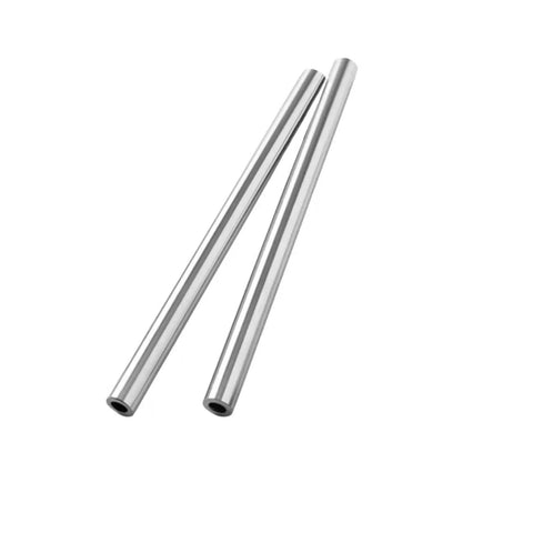 Top Shelf Hollow Linear Motion Shaft Guide Rod Fifty Millimeter Diameter By Forty Seven Inch Length Two Pack Chrome Plated Case Hardened Smooth Steel Bar