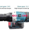 Top Shelf Cordless Rivet Gun With Automatic Electric Rivet Nut Design For Daily Grind And Fast Track Three Second Cycling Paired With A Sweet Five Point Two Ah Power System Available gear selector with fast and slow settings.