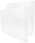 Snag These Real Premium Heavy Duty 2 Pack White PU Foam Sheets For Packing And Moving Easy Cut cushioning boards in view.