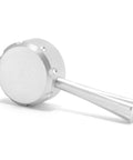 Top Notch Yunnesdre Steam Lever Replacement For Breville 878 And 870 Espresso Machine Hot Water Knob Handle Side Control Kit Fits Like A Glove In Durable Silver Aluminum Alloy, angled view