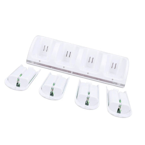 4 In 1 Remote Controller Docking Station With 4 Pack 2800mAh Rechargeable Batteries Portable Charger Stand for Xbox PlayStation