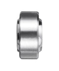 COM9T Spherical Plain Bearings 2 Pack 9/16 Inch Chrome Steel Bushings side view showing smooth finish and durable material.