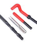 Drill bit, tap, wrench, hex wrench from M12x1.5 Thread Insert Kit Stainless Steel 17 Piece Set for switchgear repair