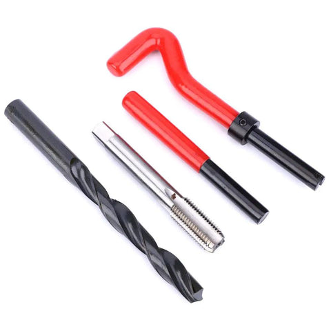 Drill bit, tap, wrench, hex wrench from M12x1.5 Thread Insert Kit Stainless Steel 17 Piece Set for switchgear repair