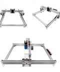 Beefy 40x80 Aluminum T Slot Extrusion for CNC DIY projects, showing silver framing, connections, and corner assembly detail.