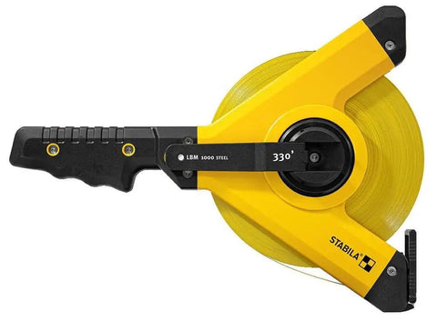 Open Reel Tape Measure 330 Ft Steel Y Reel With Inch Scale Tough As Nails Built For The Job Site Nylon Wrapped Blade