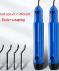 All Purpose Deburring Tool Kit With 360 Degree Rotating Cutter And Replaceable Blades for precise edge deburring display