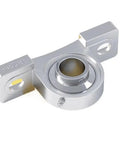Rock Solid 304 Stainless Steel Insert Ball Bearing SUCP204 Series Pillow Block Unit with dual mounting holes.