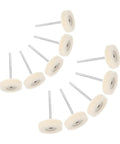 No Doubt A Super Clean Mini Nylon Polish Brush Set To Wash Away Darn Grime And Deep Scratches On Stainless Sinks While Tough Rotary Tool Buffing Wheels, set of 10 buffing wheels with metal shafts.