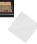 Transparent Acrylic Overlock Computer Case DIY Base Stand For MATX Motherboard 4mm Thick 268x268 mm Open Air Cooling