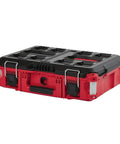 Weather Seal Tool Box With Organizer Bins 75 Lbs Capacity, Built To Last Modular Storage System, Impact Resistant, Durable, Metal Reinforced