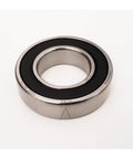 7202 7202C 2RZ P4 Sealed Angular Contact Spindle Bearings with black rubber seal for reliable CNC machinery performance.