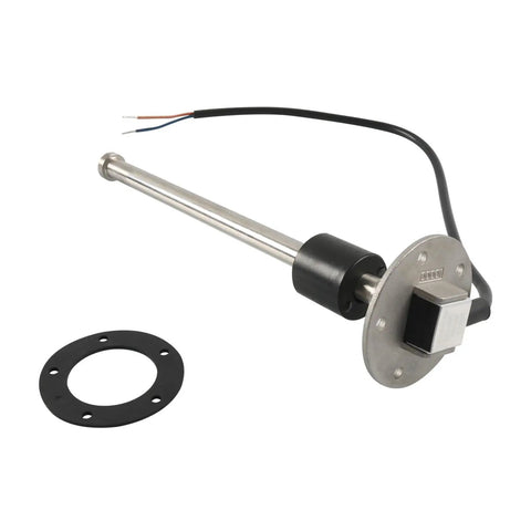 Dead Accurate Fuel Sending Unit And Gauge Kit For Boat Car Truck 200Mm stainless steel sensor with wiring and mounting gasket.
